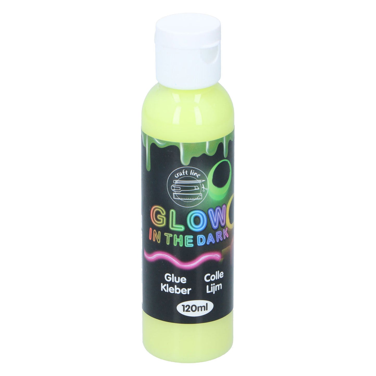 Linea artigianale bagliore nella colla scura colorata 120 ml