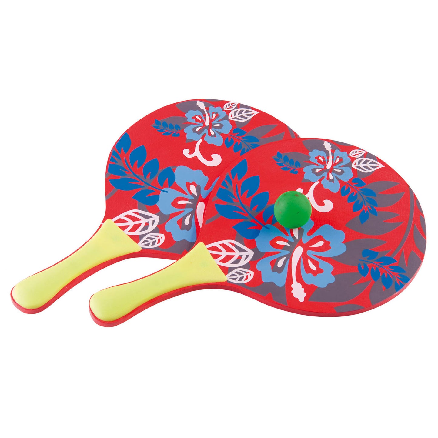 Set di palloni da spiaggia in legno, 3 pezzi