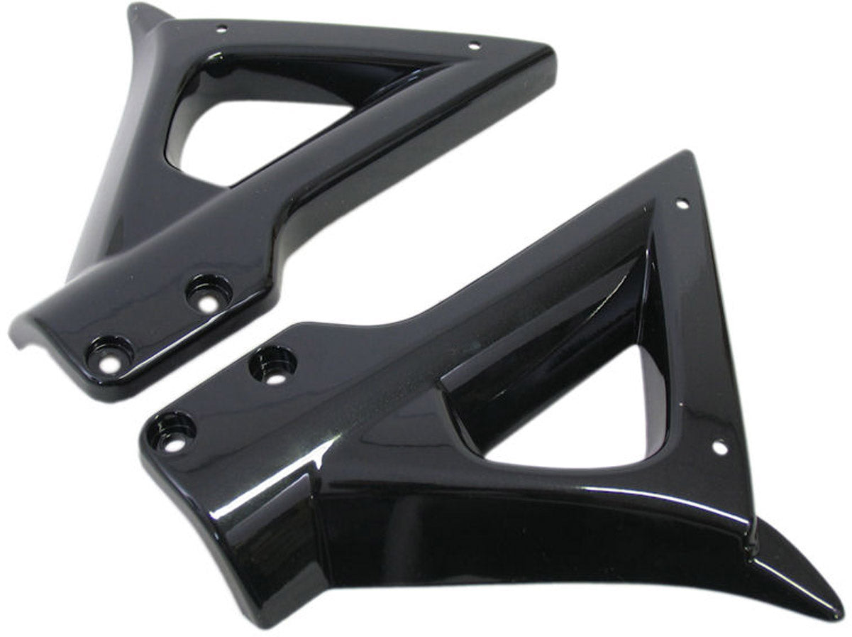 Edge voorspatbord beugelset peugeot vivacity tot bj.2008 zwart metallic