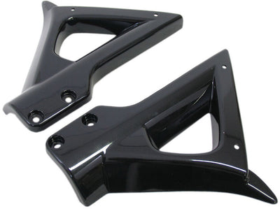 Edge voorspatbord beugelset peugeot vivacity tot bj.2008 zwart metallic