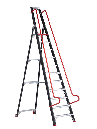 Escalera de almacén de un solo acceso Altrex taurus tme 11 - 193211