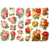 Creativ company cuadros vintage, rosas, hoja 16,5x23,5 cm, 2 hojas 1 caja
