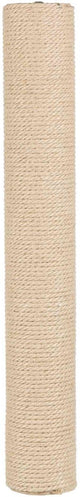 Trixie poste de repuesto de yute - natural 60x9x9 cm - incluye hilo y 2 tornillos