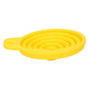 Embudo Dunlop plegable ø9x10cm amarillo