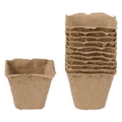 Macetas de cultivo, 12 uds.