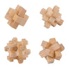 Houten breinpuzzel