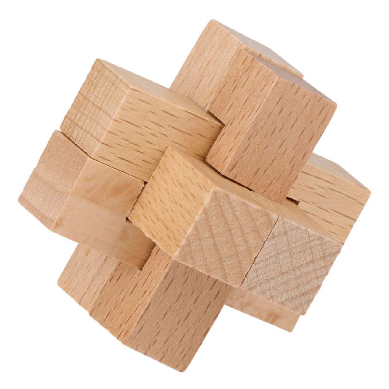 Houten breinpuzzel