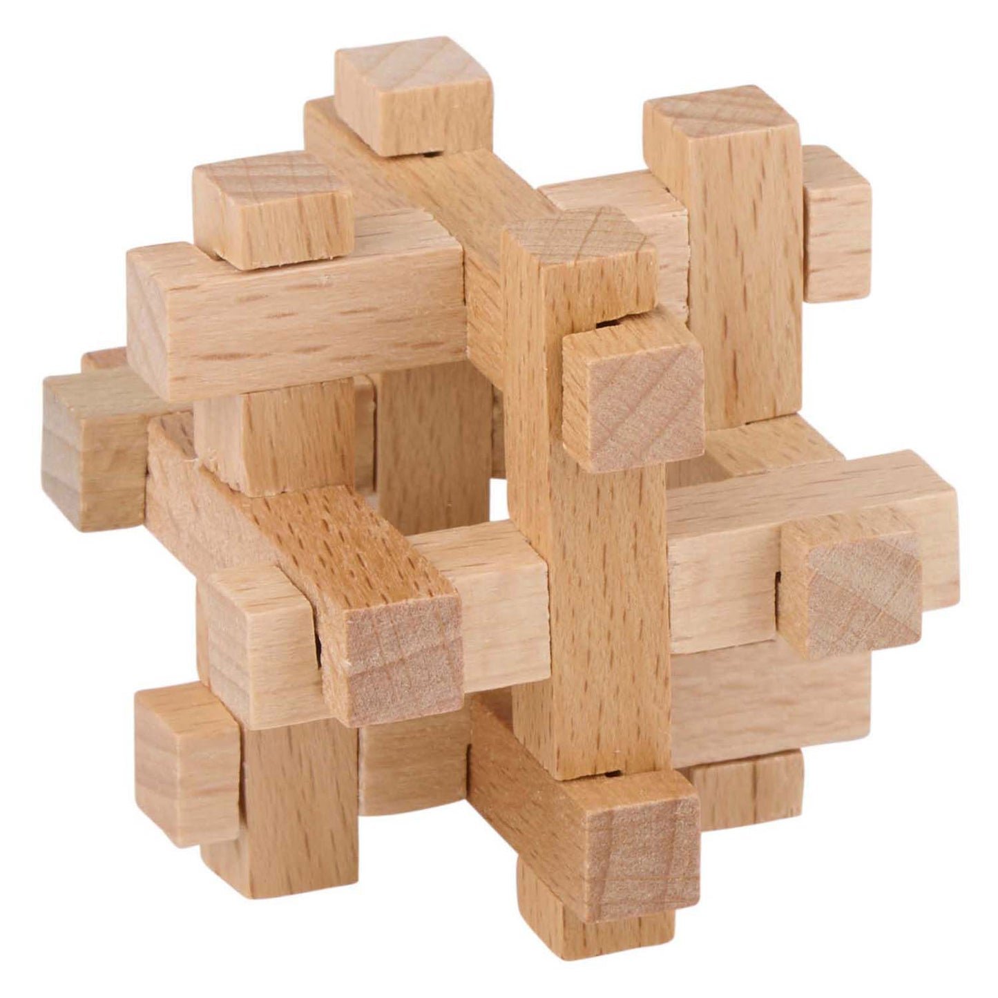 Houten breinpuzzel