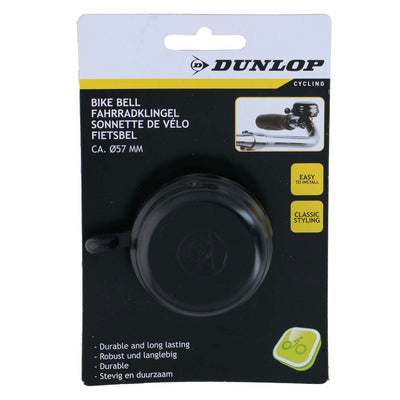 Campanello per bicicletta Dunlop nero 57mm