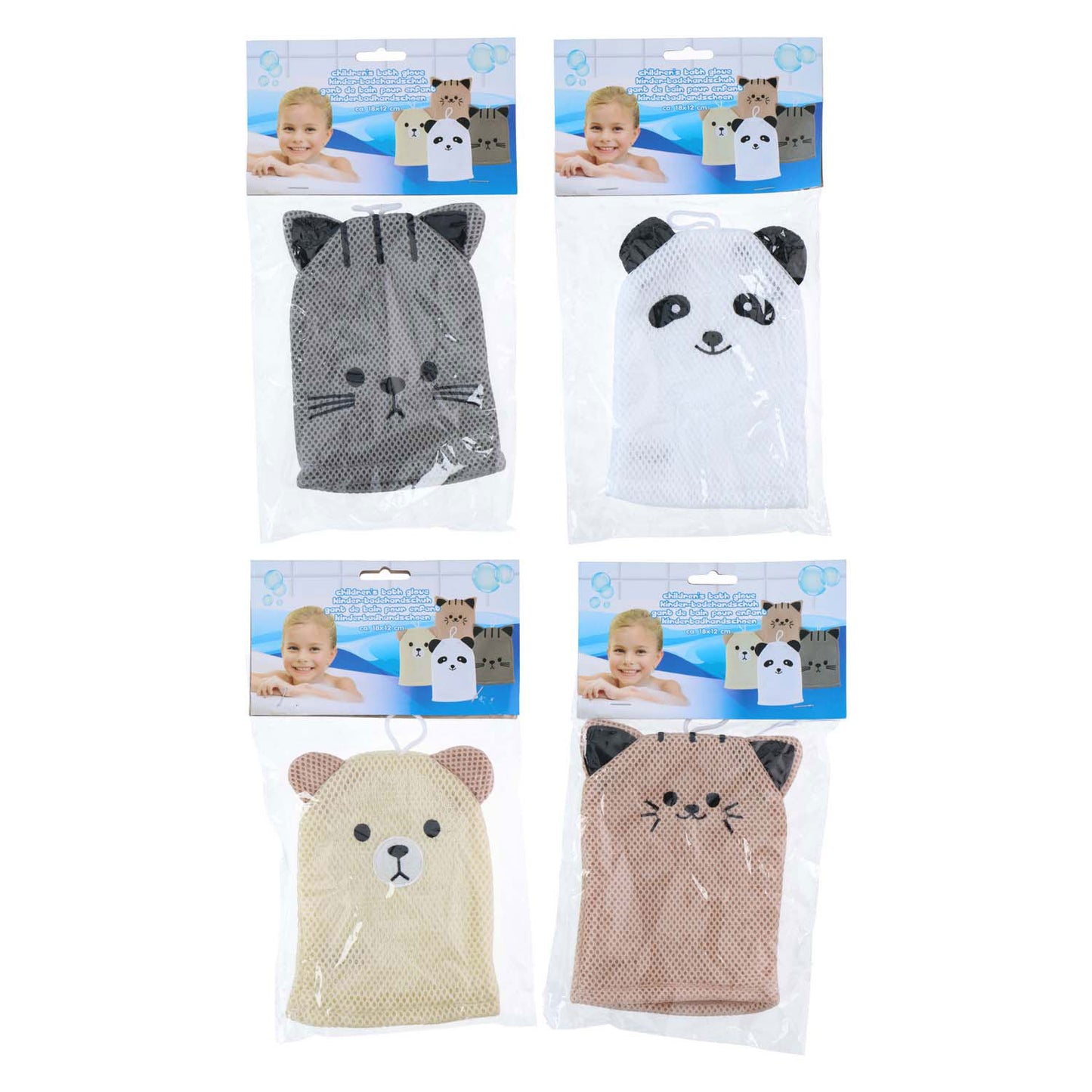 Figura animale guanto da bagno 19,7 cm