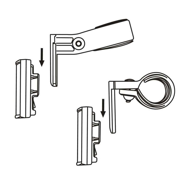 Set catarifrangenti per bicicletta k-mark