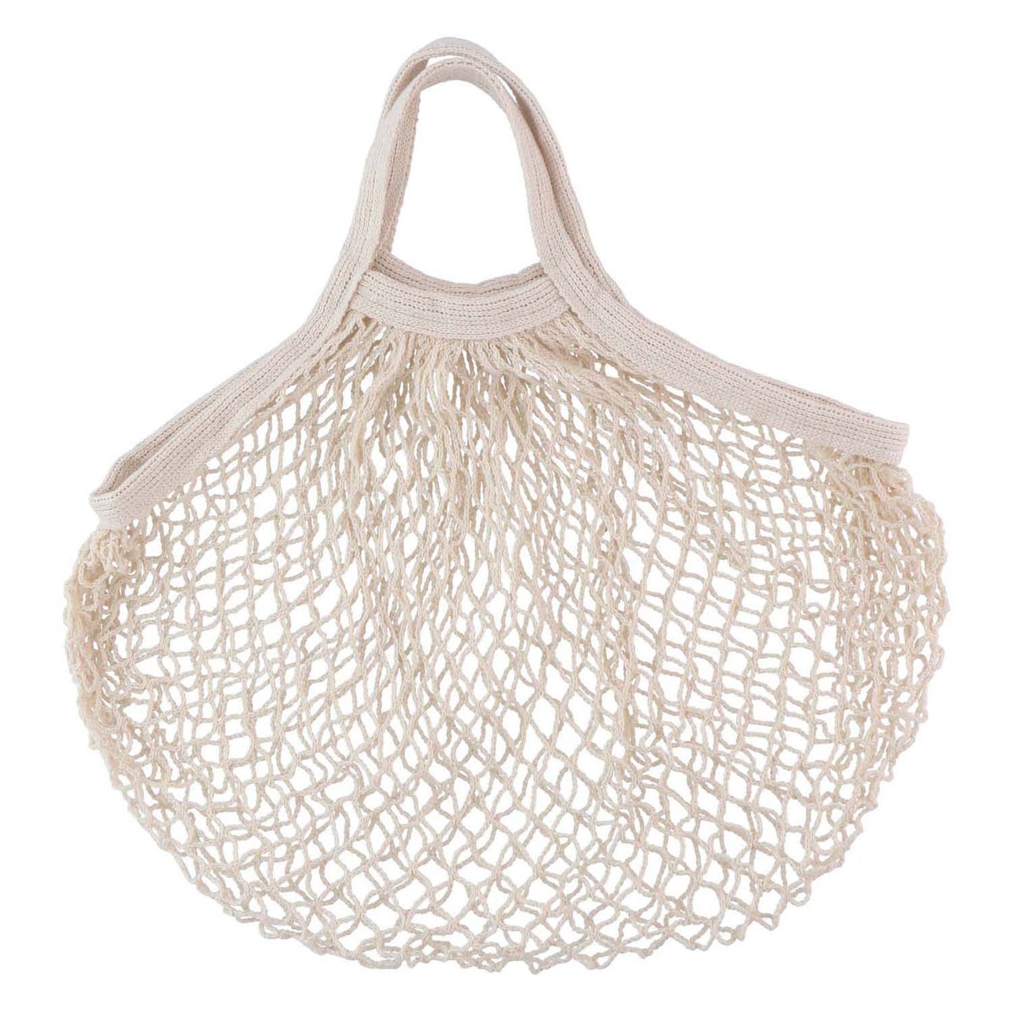 Bolsa de compras de malla de algodón, 39x39x3cm