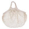 Bolsa de compras de malla de algodón, 39x39x3cm