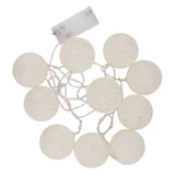 Snoer met 10 led-bolletjes - afbeelding 1