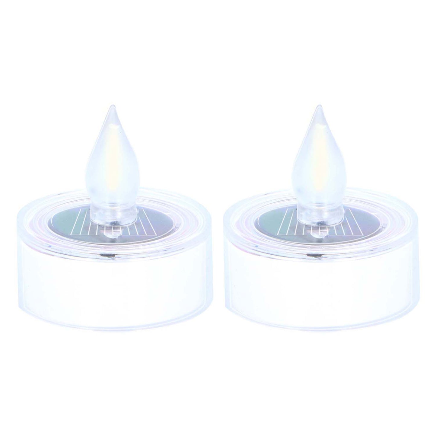 Velas de té solares, 2 uds.