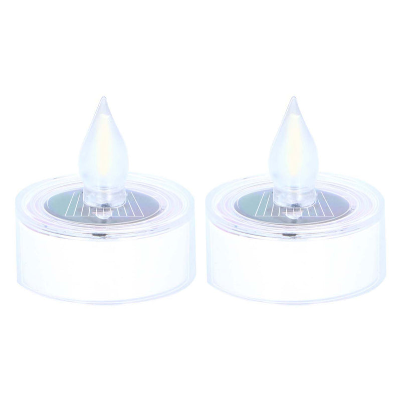 Velas de té solares, 2 uds.