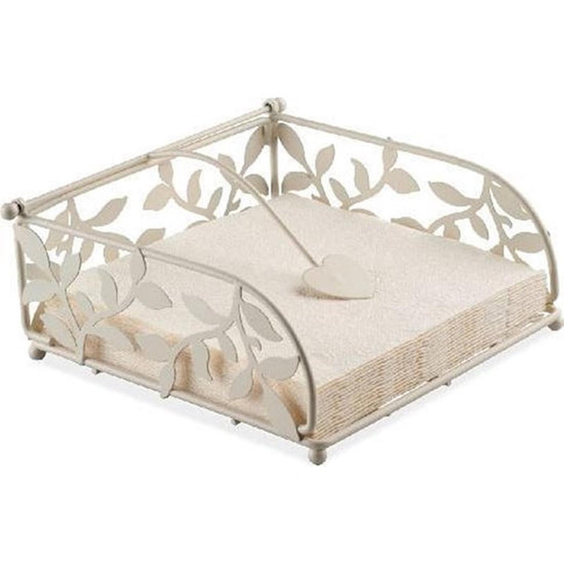 Soporte de servilletas Ambiente Ambiente 18x18 CM Cream