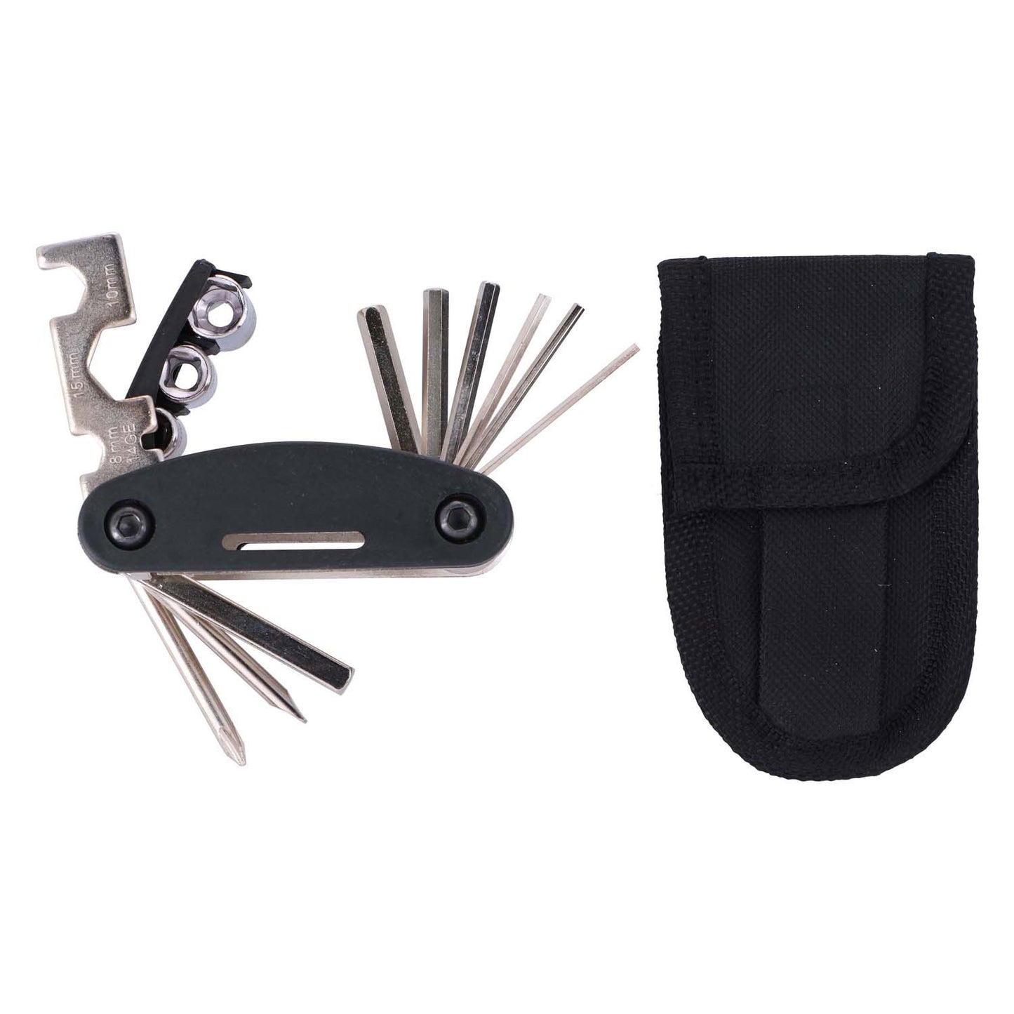 Set di attrezzi da bicicletta multifunzione Dunlop con copertura