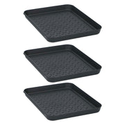 Tom multifunctionele bakken 35x27.5x3 cm 3 stuks zwart - afbeelding 1