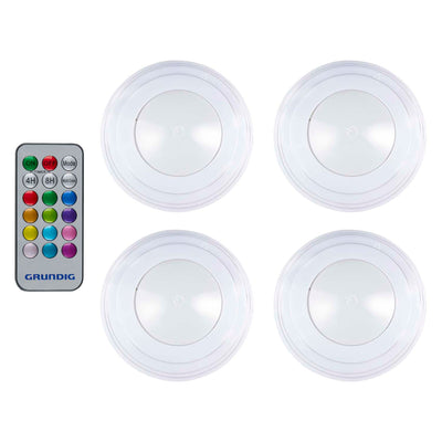 Lampada LED wireless che cambia colore, set da 4
