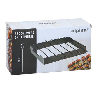 Set spiedini per barbecue, 6 pz.