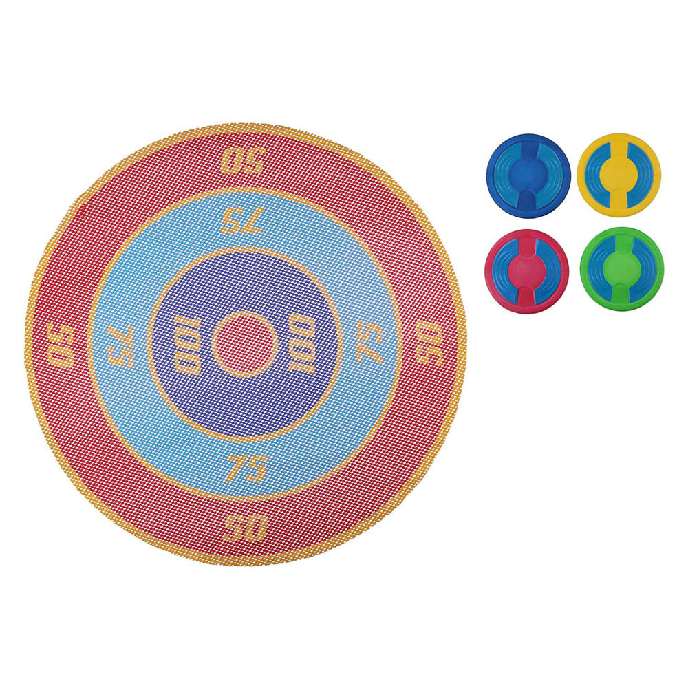 Gioco a bersaglio galleggiante, 5 parti.