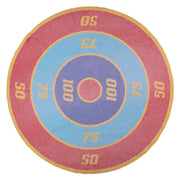Eddy toys werpspel 5-delig - zwembad speelgoed kinderen - drijvend doelspel met schijven - spel voor water en tuin - diameter 65cm - multicolor - afbeelding 3