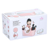 Reis-beautycase met led-spiegel - afbeelding 2