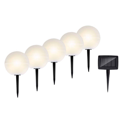Lampade solari da giardino, 5 pz.