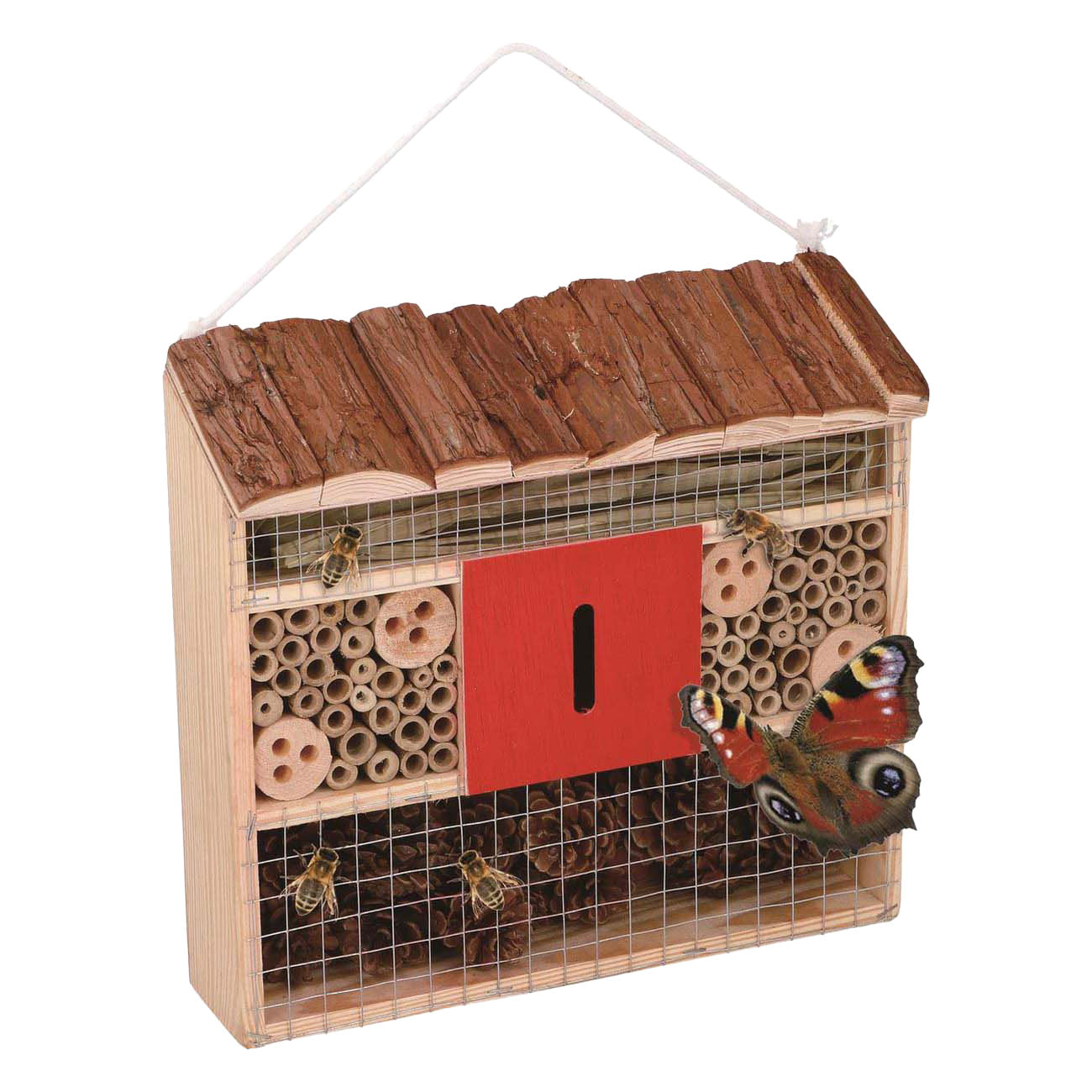 Hotel per insetti in legno da giardino Liftime