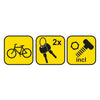 Dunlop frame u-slot met kabel en houder