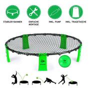 Vang-en werp spel spyderball | groen | 90cm - afbeelding 5