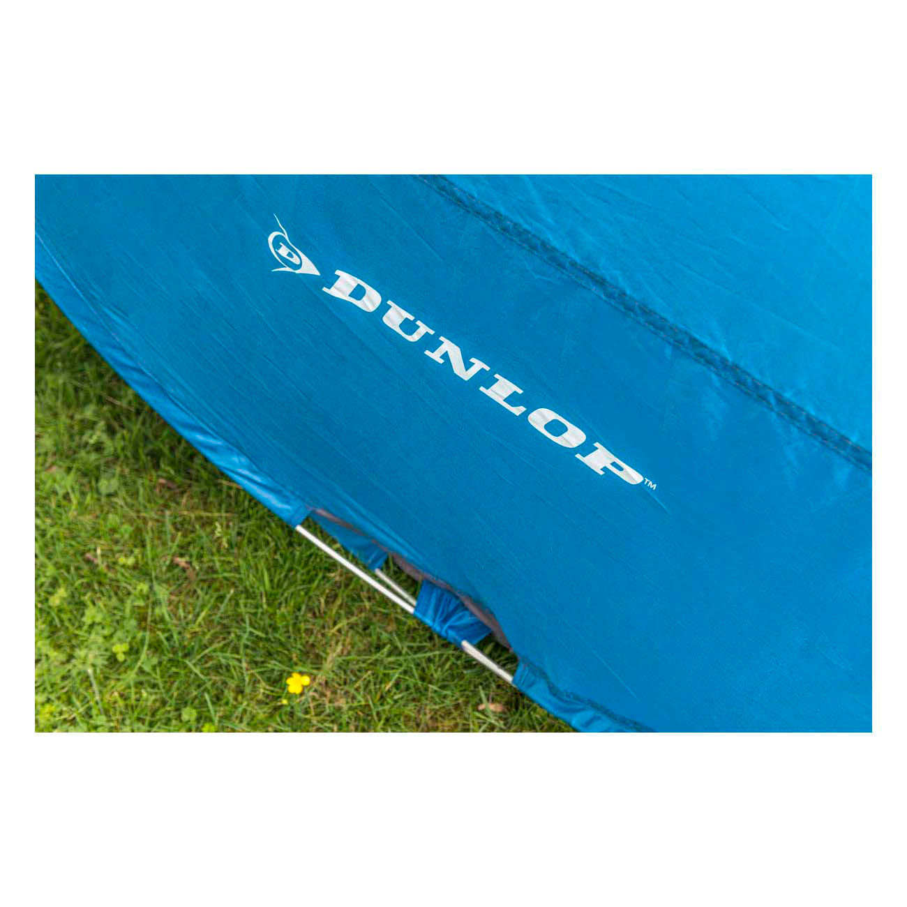 Tienda de campaña emergente Dunlop para 2 personas - 255x155x95 cm - de montaje rápido, resistente a la intemperie