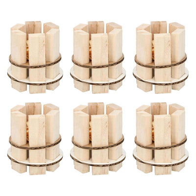 Encendedores de madera, paquete de 6