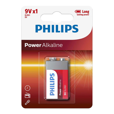 Durata della batteria Philips da 9 V