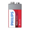 Duración de la batería Philips de 9 V