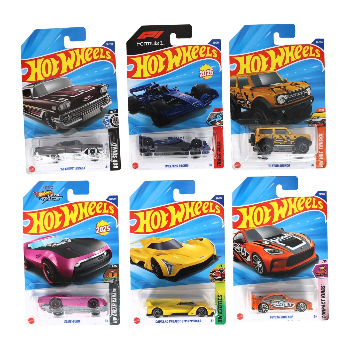 coche de ruedas calientes