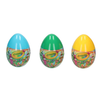 Set para colorear Crayola en huevo de Pascua