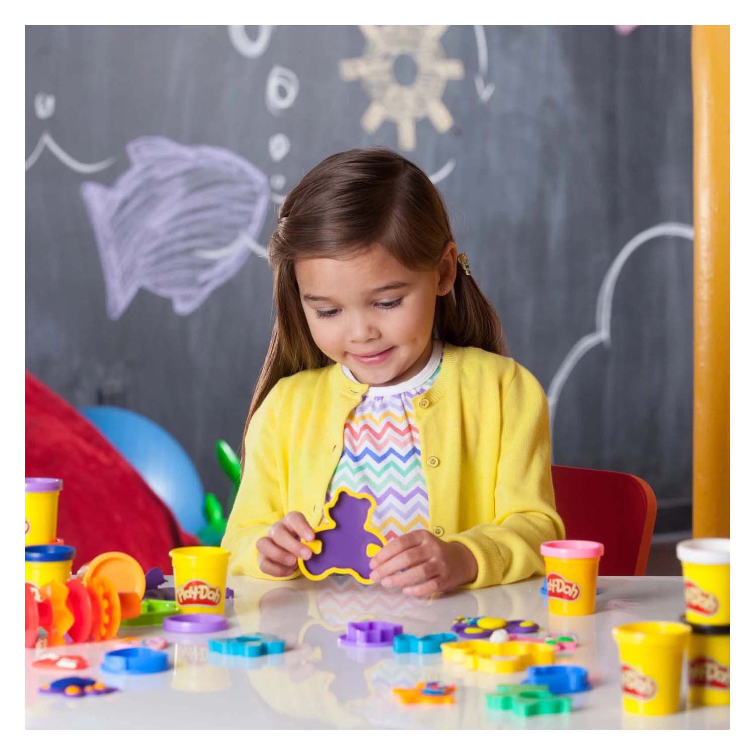 Kit di strumenti play-doh con +30 parti 10 vasi di terracotta