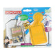 Llavero mini juego hasbro monopolio dorado