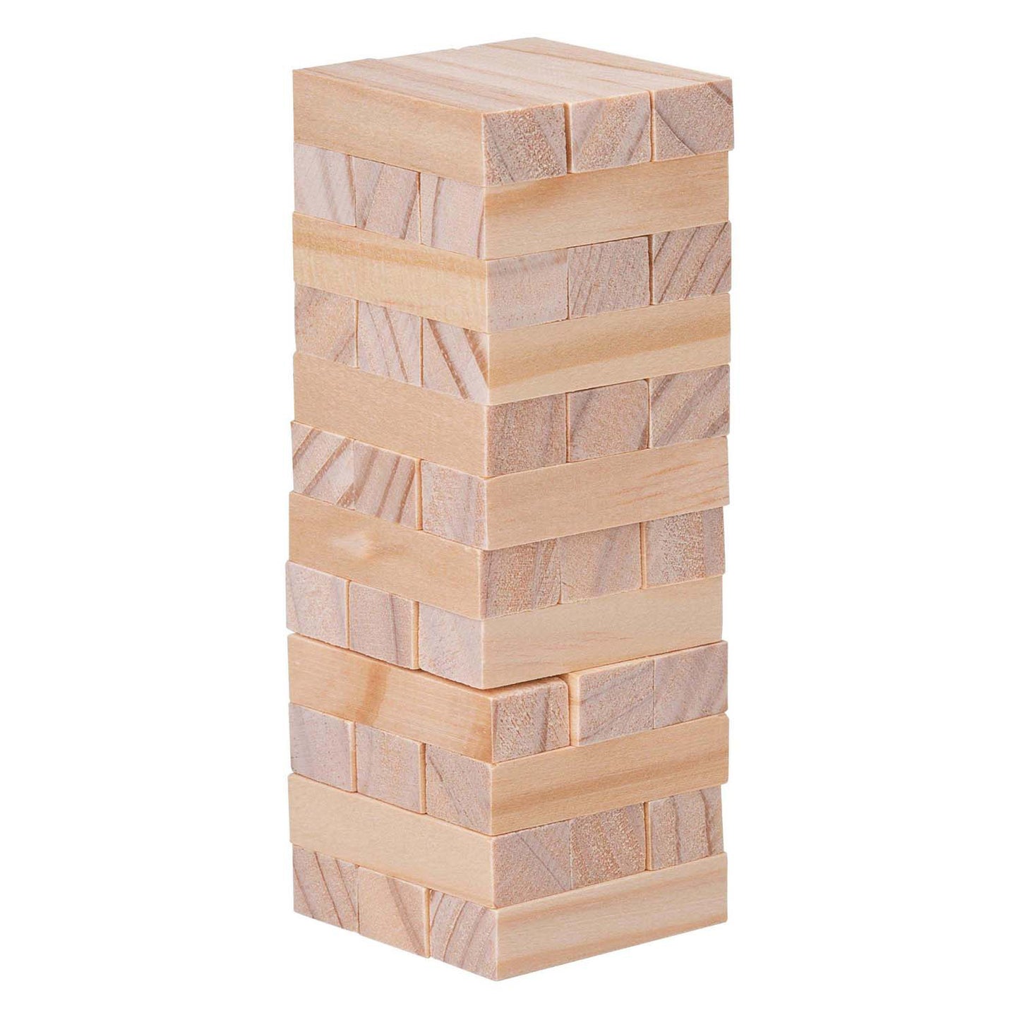Juego de apilar de madera, 36 piezas.