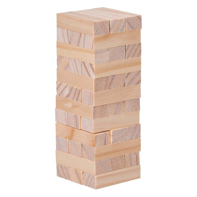 Juego de apilar de madera, 36 piezas.