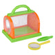 Eddy Toys scatola per la scoperta degli insetti - scatola per la cattura degli insetti con lente d'ingrandimento e strumento per la raccolta - giocattoli educativi da esterno