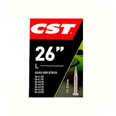 CST binnenband 26x1.75-1.90-2.30 ETRO 47 62-559, Válvula: Presta French 60 mm