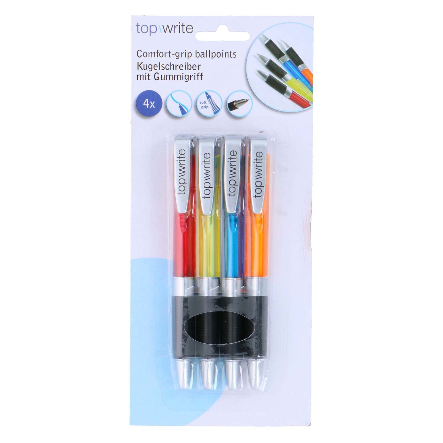 Penne a sfera con impugnatura, 4st.