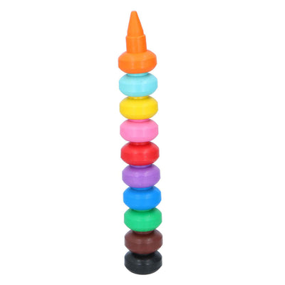 Crayon di cera impilabile, decimo.