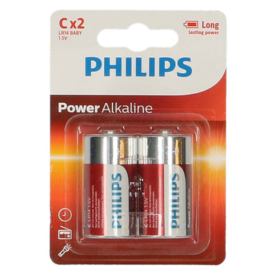 Batteria Philips PowerLife Batteria PowerLife LR14 Baby 2 In Blister
