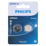Button Cell Baterrij CR2032, 2st. - afbeelding 1