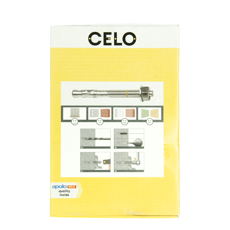 Celo 1066922 - ancoraggio rapido ba plus 12-150 50 zincato 20 pezzi | 2 pezzi