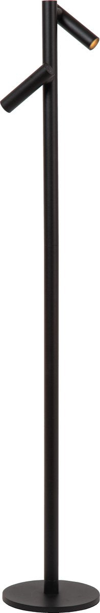 Lucide antrim - lámpara de lectura recargable para interiores y exteriores - batería - LED regulable - 2x2,2W 2700K - IP54 - con estación de carga inalámbrica - negro